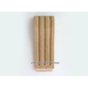 wooden medium architectural corbel art deco style
