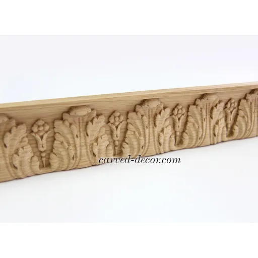 K-012 Carved mouldings with acanthus leaf and flowers