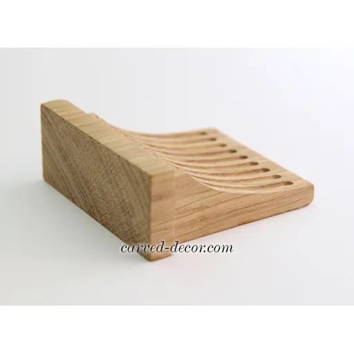 wooden widearchitectural corbel mission style
