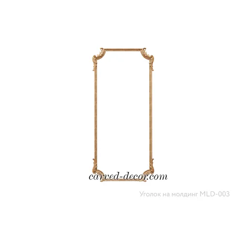 Unique appliques for cabinets beech