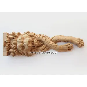 elegance ornate lion-shaped corbel - 1