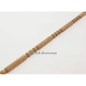 Oak bead trim for furniture Classic style