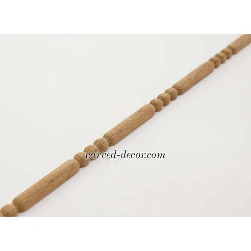Oak bead trim for furniture Classic style