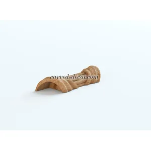N-418 horizontal simple ribbon oak applique classical style