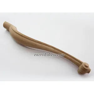Cabriole table legs quiet luxury style from beech