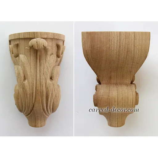 Furniture feet with acanthus leaf Baroque style