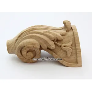 Furniture feet with acanthus leaf curved - 2