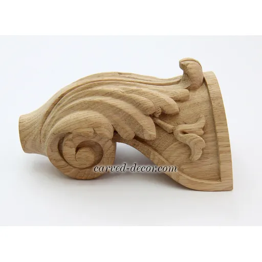Furniture feet with acanthus leaf curved - 2