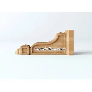 KR-063 wooden medium architectural bracket mission style