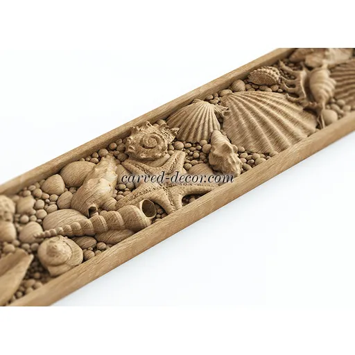 K-091 Moulding with seashells oak