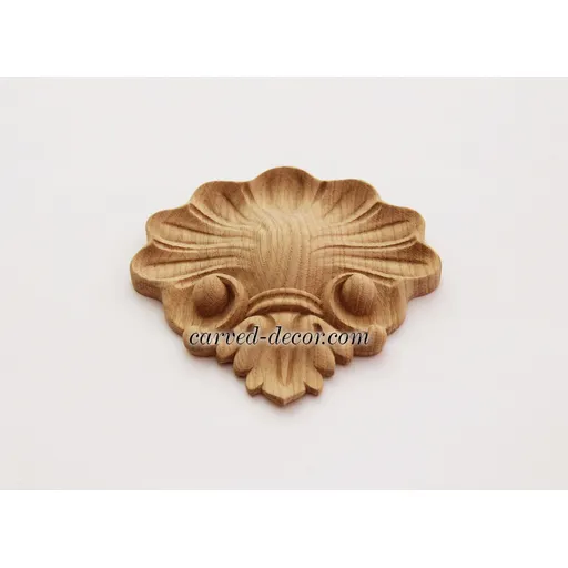 architectural shell wood applique