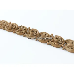 pierced frieze moulding with grape leaves Gothic style