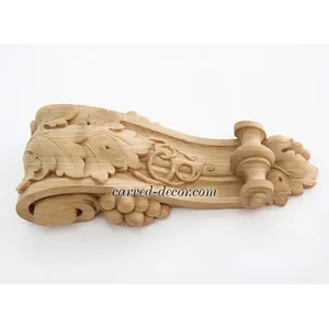 large artistic flower corbel baroque style - 1
