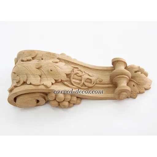 large artistic flower corbel baroque style - 1