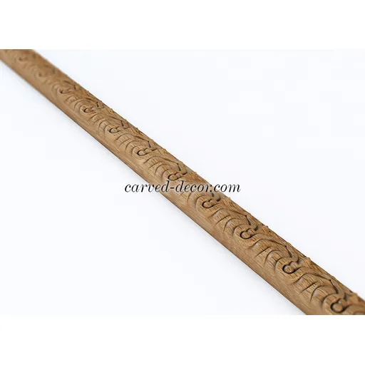 K-070 lamb's tongue moulding from oak and beech for interior