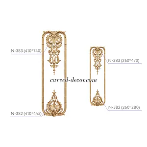 N-382 Ornamental applique with floral motifs
