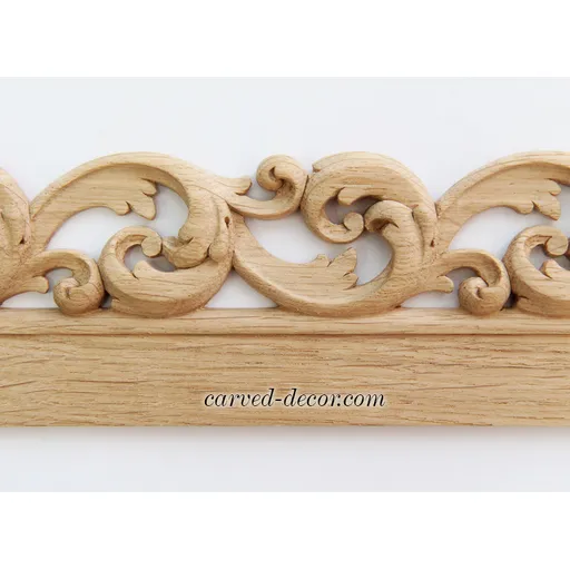 Hardwood pierced moulding Antique style
