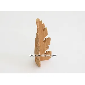 N-169.1 oak carved acanthus wood applique classical style