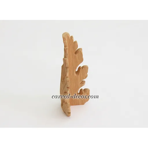 N-169.1 oak carved acanthus wood applique classical style
