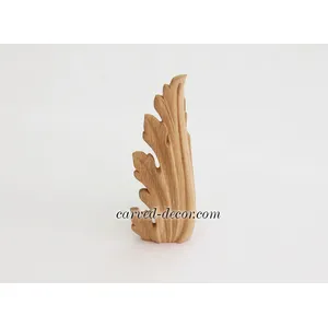 N-169.1 carved acanthus wood applique classical style
