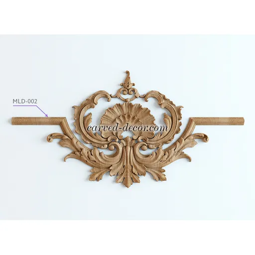 oak onlay for moulding Victorian 