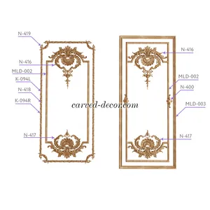 onlay for moulding Victorian style