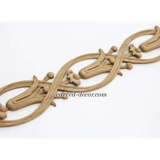 K-041 moulding with lilies scroll modern