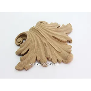 classic onlays with acanthus leaf wood