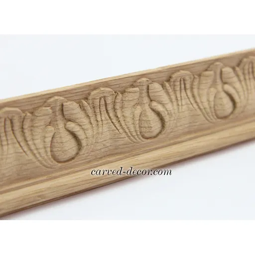 Oak ornamental wood mouldings for doors classic style