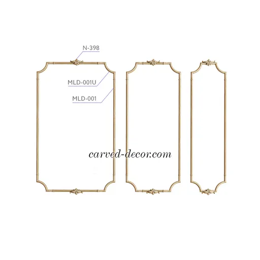 MLD-001U handcrafted corner moulding