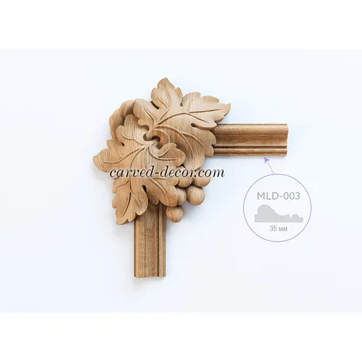 Ornate carved onlays for fireplace - 3