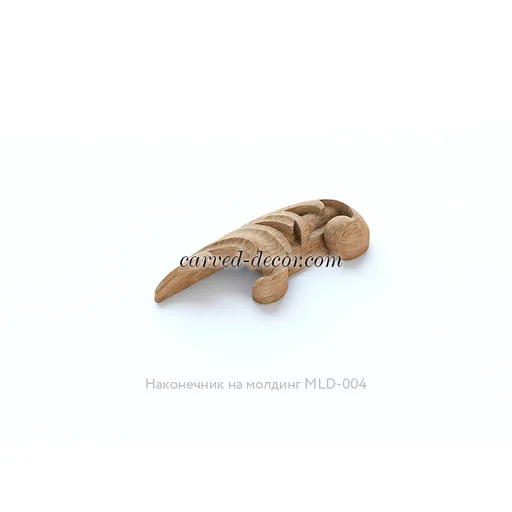 oak scroll applique for moulding Classic-style 