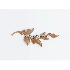 medium vertical detail leaf wood applique victorian style