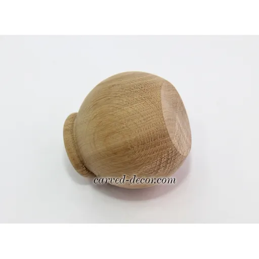 MN-024 Bun feet for furniture round flat platform from oak