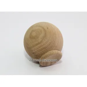 MN-024 Bun feet for furniture hardwood flat platform onion shape Classic
