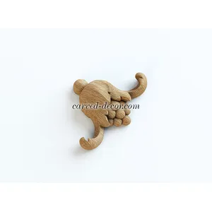 small carved bell wood applique victorian style