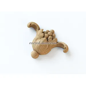 small carved bell wood applique victorian style