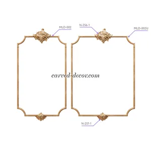 Grape center onlay for moulding solid wood