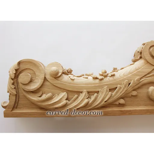 Beech decorative stairs baluster, Right - 2