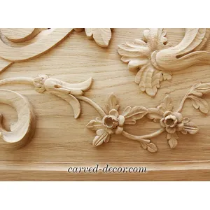 Oak decorative stairs baluster, Right - 2