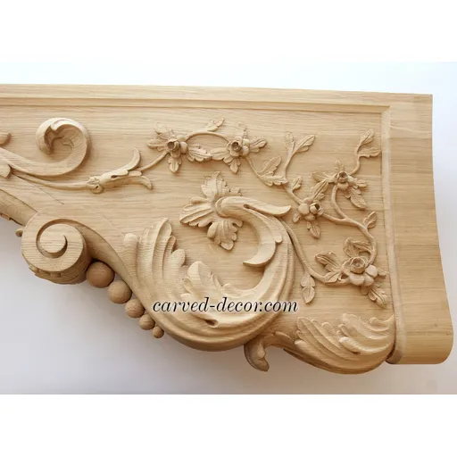 Oak stairs baluster, Right - 4