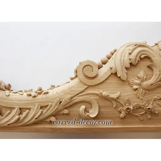 Beech decorative stairs baluster, Right - 3