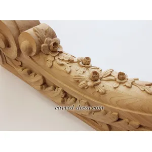 Oak decorative stairs baluster, Right - 3