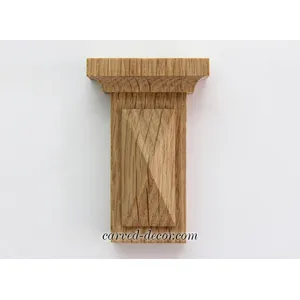 wooden small architectural corbel classical style