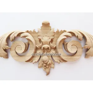 decorative scroll Center Pediment