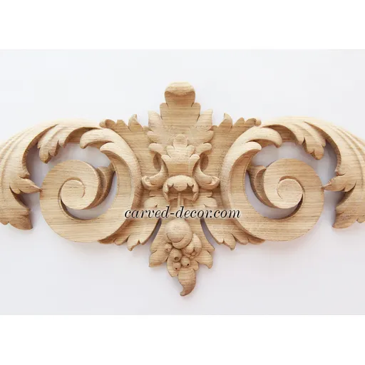 decorative scroll Center Pediment