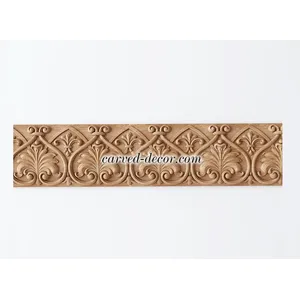 Wide fancy palmette moulding Antique style