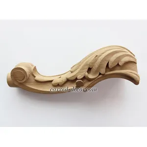 MN-019 Baroque style cabriole wooden leg for furniture - 2