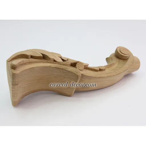 MN-019 Queen Anne furniture legs with acanthus leaf - 2