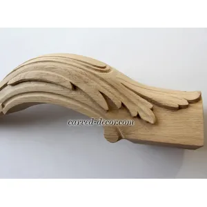 Decorated table legs an elegant acanthus leaf